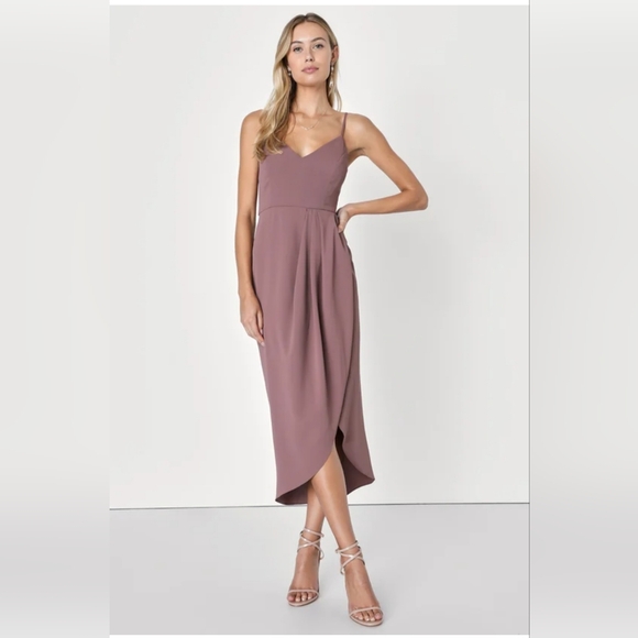 NWT Lulus Reinette Mauve Purple - Picture 1 of 2